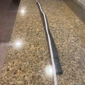 Men’s Nike Golf Griptech Leather Belt for YOUR buckle Black Size 40 New w Flaws